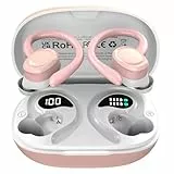 Hupoaf In Ear Kopfhörer Kabellos Bluetooth Kabellose Kopfhörer mit 4 Mic