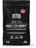 Science in Sport BETA Recovery Pulver 500 g Schokolade - Regenerations Sportgetränke Pulver mit Kohlenhydraten und Proteinen im 2:1 Verhältnis, Getränkepulver zur Trainingsunterstützung