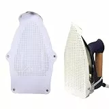 Universal Bügeleisensohle Antihaft, Textilschutzsohle für Dampfbügeleisen, Bügelschuh PTFE Beschichtung, 0,5 mm Dünn, Schutz vor Glanzstellen und Anbrennen