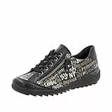 Remonte Damen R1402 Schnürer, Schwarz, 41 EU