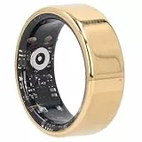 ciciglow Smart Ring, Gesundheitsring Schrittzähler Kalorien Fitness Tracker Ring, IP68 Wasserdichter Intelligenter Tragbarer Geräte-Sportring (7#)