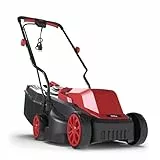 Güde Elektro Rasenmäher 320/1300 (230 V, 1300 W, 3500 1/min Motordrehzahl, 32 cm Schnittbreite, 30 l Grasfangkorb, 3-Fach Schnitthöhenverstellung 25-65 mm, 14 cm Reifengröße, 8,2 kg Gewicht)