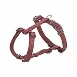 TRIXIE Premium Geschirr, S–M, 42–60 cm/15 mm, Sangria