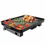 Cecotec Elektrische Grillplatte mit Abnehmbaren Magnetteilen Magnet 1800, 1800W, Aluminium mit Teflonbeschichtung, Antihaft, Spülmaschinenfest, Einstellbarer Thermostat, Große Kochfläche