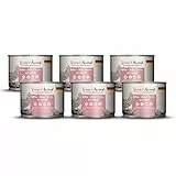 Venandi - Premium Nassfutter für Katzen - Kitten - Huhn mit Lachsöl, 6 x 200g (6er Pack), getreidefrei mit extra viel Fleisch