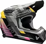 Thor MX Motocross Cross Helm Fleet Camber schwarz Magenta schwarz (L)