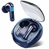Bluetooth Kopfhörer, Kopfhörer Kabellos Bluetooth 5.3 In Ear Kopfhörer mit 4 ENC Noise Cancelling Mics, 40Std HiFi Stereo Kabellose Kopfhörer mit LED-Anzeige, IP7 Wasserdicht Ohrhörer für Sport