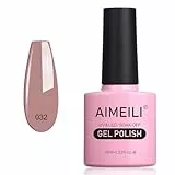 AIMEILI UV LED Gellack ablösbarer Gel Nagellack Nude Gel Nail Polish - Eur So Chic (032) 10ml