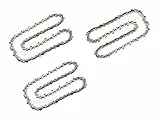 3x Sägekette 40cm 1,1mm 3/8' 56TG kompatibel mit Metabo MS 36-18 LTX BL 40 Akku-Kettensäge