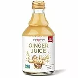 The Ginger People 99% reiner Ingwersaft – Verdauungsgesundheit, Originalgeschmack und Ingwersaft in Premium-Qualität, 237-ml-Flasche – (6er-Packung)