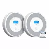 X-Sense Rauch und CO Melder mit Sprachalarm und Standortansage, mit XP0A-MR11 Kits, 30 mm dick ohne SBS50 Basisstation, XP0A-MR, 2 Stück
