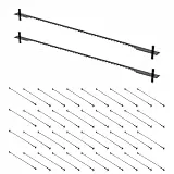 42 Pcs Dekupiersägeblatt mit Stift 76.2mm Laubsägeblätter 18 Zähne Dekupiersägeblätter Sägeblätter Dekupiersäge für Dekupiersägen Elektrowerkzeug Zubehör für Holz Kunststoff Kupferweichmetall