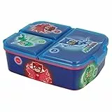 Pj Masks 3 F?cher Kinder Sandwich Box - Kinder Lunch Box - Snack Box - Dekorierte Lunch Box