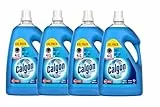 Calgon 4-in-1 Power Gel – Wirksam gegen Kalk, Schmutz, Gerüche und Korrosion – Schützender Wasserenthärter für die Waschmaschine – 4 x 3,75 l