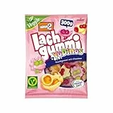 nimm2 Lachgummi YoDinos – 1 x 300 g – Vegetarische Fruchtgummis mit Fruchtsaft, Vitaminen und Joghurt – Süßigkeit in sechs Geschmackskombinationen