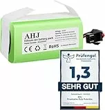 AHJ 14.4V 2600mAh Ersatzakku für Eufy RoboVac G10 G20 G30 G35 G40 Hybrid, für Eufy 11 11S 11S MAX 15C 15C MAX 25C 25C Max 30 30C 30 Max 35C, für Ecovacs Deebot N79 N79S DN622, für Tesvor X500 Akku