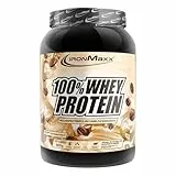 IronMaxx 100% Whey Protein Pulver 900g - Latte Macchiato | Cremiger Eiweißshake mit BCAAs & EAAs | High Protein, Low Carb & zuckerarm | Ideal für Muskelaufbau & Fitness