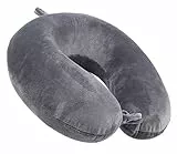kierain Nackenkissen Flugzeug Reisekissen Memory Foam Nackenkissen Stützkissen luxuriöses kompaktes und leichtes Quick Pack für Camping Schlafrestkissen
