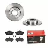 2 Bremsscheiben Voll 256 mm + Bremsbeläge Vorne von Brembo (1420-53767) Bremsensatz Bremsanlage Bremsen-Kit,Bremsenset, Bremsscheiben, Bremsbeläge, Bremsen-Set, Beläge, Bremsbelag, Bremsbelagsatz,