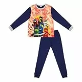 LEGO Ninjago Schlafanzug Pyjama Jungen (Blau, 134)