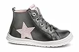 Pablosky Sonic 445515 Mode-Stiefel, Schwarz, 36 EU Weit