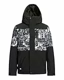 Quiksilver Mission - Funktionelle Schneejacke für Jungen Schwarz