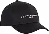 Tommy Hilfiger Herren Cap Established Basecap, Schwarz (Black), Einheitsgröße