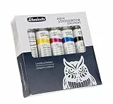 Schmincke aqua LINOLDRUCK, Linoldruckset 5 x 20 ml Tuben, 82 005 097