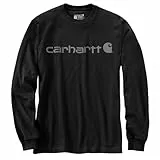 Carhartt Relaxed Fit Heavyweight Long-Sleeve Logo Graphic T-Shirt