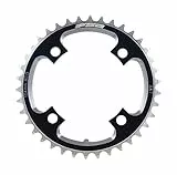 FSA Unisex-Adult 421587003 Corona DH/BMX CNC 104x38T(3mm), Argent, 104 Mm EU