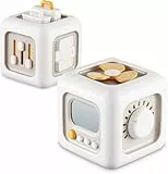 VORENUS Baby Spielzeug ab 1 Jahr, Montessori Spielzeug für 12-24 Monate, 6 in 1 Baby Motorikwürfel Motorikspielzeug, Montessori Sensorik Spielzeug für Kleinkinder Jungen Mädchen 1-3 Jahr