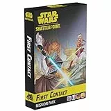 ATOMIC MASS GAMES, Star Wars: Shatterpoint – First Contact (Erstkontakt), Mission-Erweiterung, Tabletop, 2 Spieler, ab 14+ Jahren, 90-120 Minuten, Deutsch, Mehrsprachig