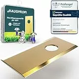 HAUSPROFI 30x Titan Ersatzklingen für Eufy Mähroboter E15 & E18, DIN EN 50636-2-107 geprüft, 60% langlebiger, inkl. Sicherungs-Schrauben & Box
