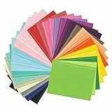Morcheiong 60 Blatt Seidenpapier, 30 Farben Regenbogen-Seidenpapier, große Geschenkverpackung für DIY, Kunst, Handwerk, Blumen, Geburtstag, Party, Festival (50 x 37 cm)