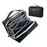 Romon Kabeltasche Organizer Tasche, Universal Kabelorganizer Tasche, Reisekabel Organizer, Schwarz