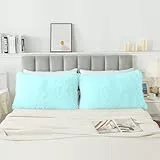 ZTYROLJ 2er Set Kissenbezug 40x80 cm,Microfiber Ultra Weich Kissenbezug mit Reißverschluss, Atmungsaktiv Resistent Kissenbezug 40x80 für Bettwäsche Sofa