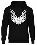 Uglyshirt89 Pontiac Herren Kapuzenpullover | Knight Rider KITT Trans Am GTO US Car V8 Hotrod (XL)