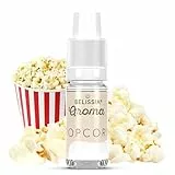 Belissia Lebensmittelaroma - Popcorn - Hochdosiertes Lebensmittel Aroma 10ml. Zur Verwendung in Lebensmitteln & Getränken für Vernebler, Nebelmaschinen, Diffuser uvm.