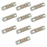 Merriway BH02293 Sicherungspatrone 13 A, Weiß, 10 Stück
