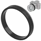 NEEWER PG008 Seamless Follow Focus Gear Ring 0.8 MOD für ø78-80mm Objektiv, Kompatibel mit SmallRig Kompatibel mit Tilta NEEWER Follow Focus Kompatibel mit Canon Sony Nikon Fujifilm Sigma Linse
