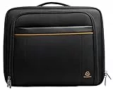 Exacompta Business-Trolley Exactive 18334E, rPET, Laptopfach 15,6 Zoll, schwarz, 17 Liter