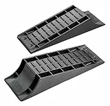Maypole MP4601 Auffahrrampe, 2er-Set, schwarz