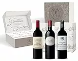 Geschenkset - Rotwein Trocken - Entdeckung von Saint Emilion Grand Cru-Wein - Folie De Chauvin - Charmes de Grand Corbin - La Croix Montlabert (3 x 0,75 l)