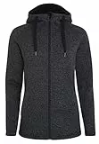 Elkline Damen Fleecejacke Fireplace 2014091, Größe:40, Farbe:anthra - black
