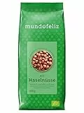 Mundo Feliz Rohe Haselnüsse aus Bio-Anbau, 2 x 500 g
