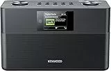 Kenwood CR-ST80DAB-B Stereo-Kompaktradio (2 x 10 W RMS, Bassreflex Lautsprecher DAB+, UKW, Bluetooth, Weckfunktion, Sleeptimer, TFT-Farbdisplay, Fernbedienung)