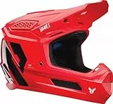 Thor MX Motocross Cross Helm Fleet Forge rot, Größe: Größe L (59-60)