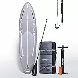Stand-Up Paddling Board aufblasbar - Stilvoll Sub [7-Jahre Garantie] ultraleichtes SUP-Board | SUP Board Set Halb-Carbon 150kg Allrounder Stand-up Paddle-Board | Standup Paddle Board - FAVVITY