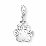 Thomas Sabo Damen Charm-Anhänger Tatze Pfote 925 Sterling Silber 1339-051-14