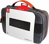 PDP Gaming Offiziell Lizenziert Switch Commuter Case - Elite edition - Semi-Hardshell PRotection - PRotective PU Leather - Holds 14 Games - Works mit Switch OLED and Lite - Fine für Travel